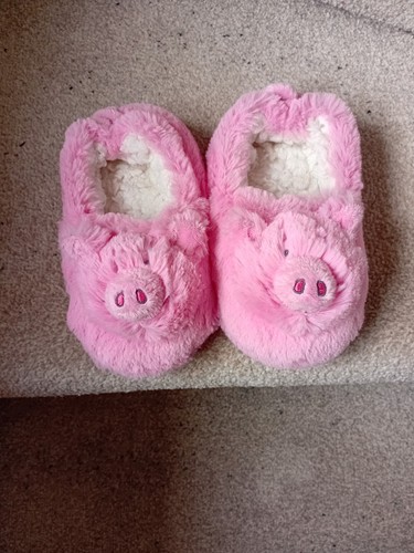 Girls percy pig slippers - , size