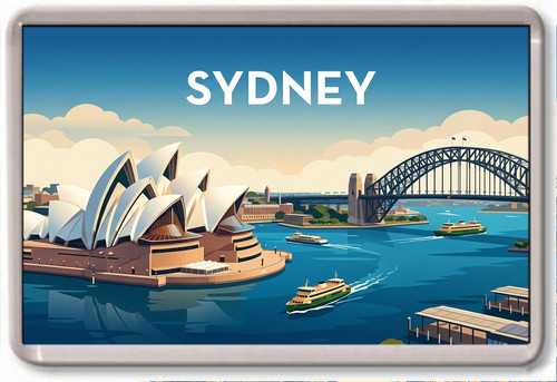 Fridge magnet sydney - magnet,