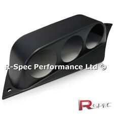 Custom Fit Triple 60mm Gauge Dash Pod For MK2 Ford Focus RS / ST 2.5 Turbo 2.5T