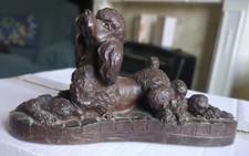 Vintage Heredities Poodle Laid