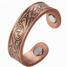 1pc Copper Magnetic Ring Pain