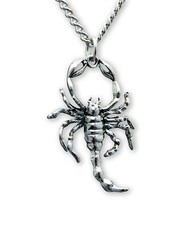 Scorpion Silver Finish Pewter