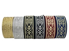 10m Jacquard Ribbon/Trim