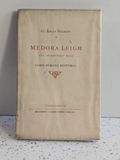 Medora Leigh Lord Byron's Historia Swedish Lang Byroniana G Aman-Nilsson 1927