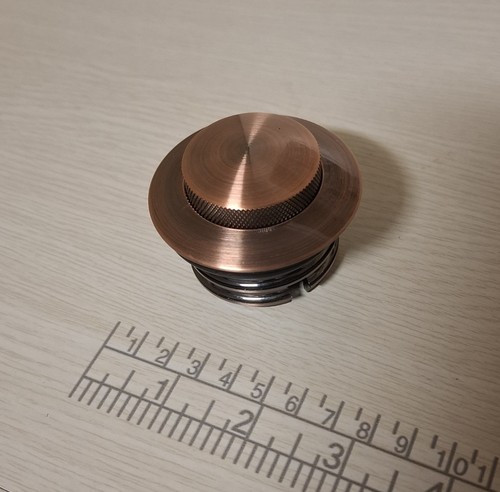 Bronze fuel gas cap oil - fuel,