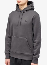 FRED PERRY TAPE DETAIL HOODED