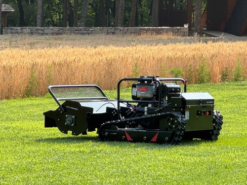 Remote control flail mower - ,