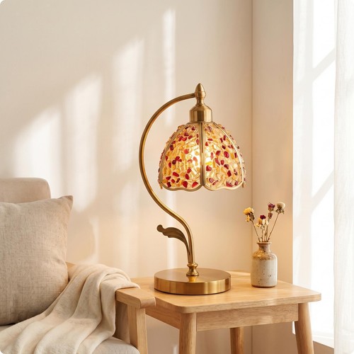 Petal shade table lamp - table,