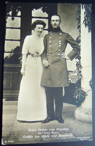 Postcard prince oscar - oscar, of