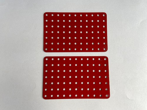 Meccano flat plates x 3 - meccano,