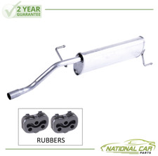 For Fiat - Grande Punto 1.2 1.4 2005-2022 (199) Rear Exhaust Silencer + Rubbers