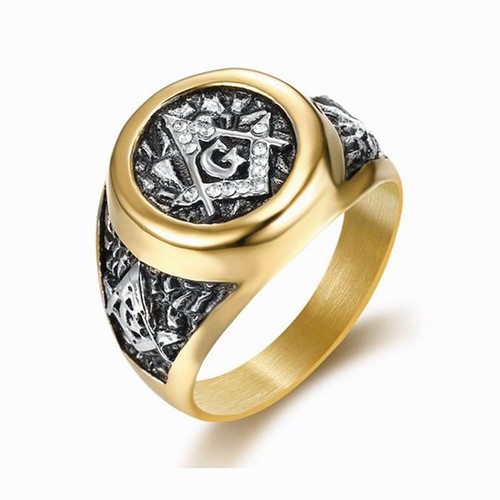 Vintage masonic signet - masonic,