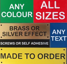 Engraved Plaque Memorial Plate