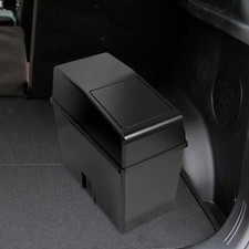 Car trash can with - car, lid
