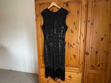 Retro 1920s flapper sequinned