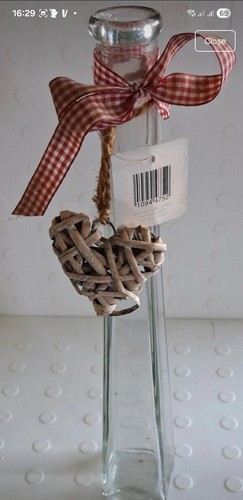 Decorative glass bud - decorative, vase