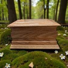 Ashes Keepsake Wooden