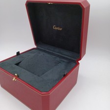 Cartier Red Used Watch Box