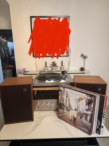 Vintage setup sansui - vintage, hi-fi