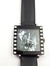 Elvis Presley Hound Dog Wrist Watch Alfred Werthelmer Japan Movement 1996 WORKS
