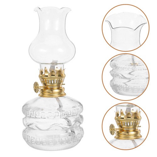 Antique style glass kerosene - antique,