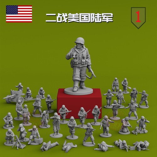 100 world war ii - 1/72, 1/100