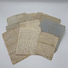 10 x WWII LOVE LETTERS FROM CPL TED EVANS TO HIS WIFE GLADYS