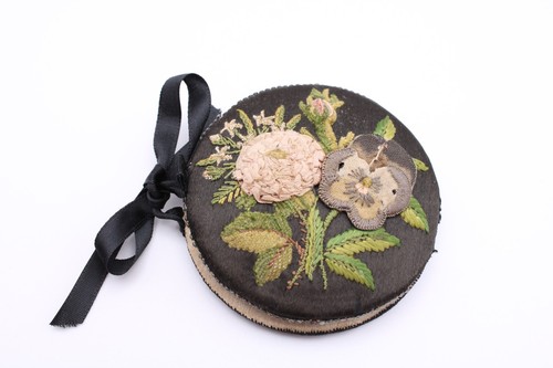 Victorian needle case sewing