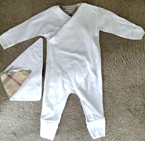 Burberry baby unisex babygrow - unisex,