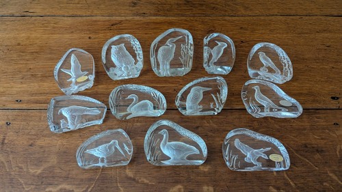 Wedgewood crystal birds - wedgewood,