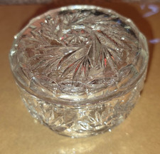 Vintage Pressed Glass Trinket
