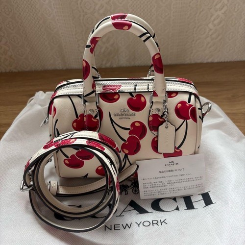 Coach cherry 2way bag - coach, cy745