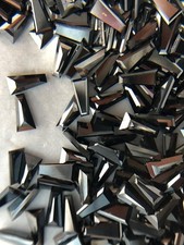 50ct tapered baguette - tapered, black