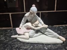 Spanish Figure Porcelain Harlequin Clown Ballerina “Closing Scene Paul Sebastian