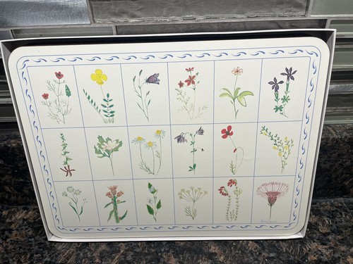 Jason placemats flower box - jason,