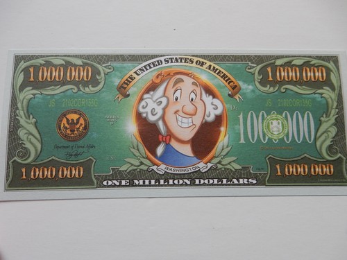 000 novelty note - $1,000,000,