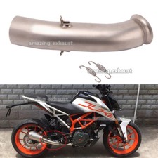 ATV Exhaust System Mid Connect Pipe Modified For Duke 390 250 125 Svartpilen 401