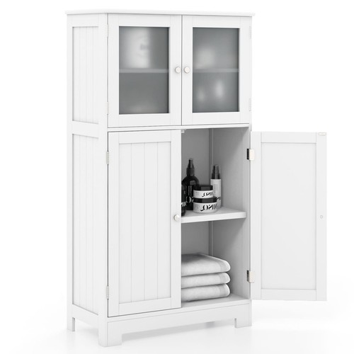 Costway door bathroom floor - 4-door,