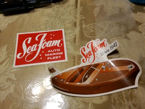 Set sea foam boat sticker - set, 2