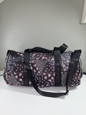 Juicy  Couture Large Holdall Weekend Bag Black Floral