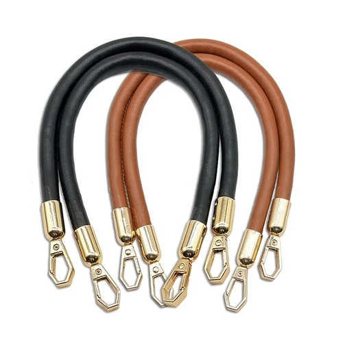 Purse handle short - -, braided