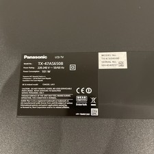 Panasonic TX-47AS650B DNUA-P75 wireless lan adapter N5HBZ0000109