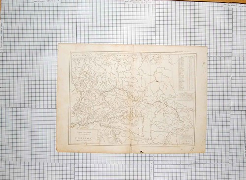 Original old antique - old, print