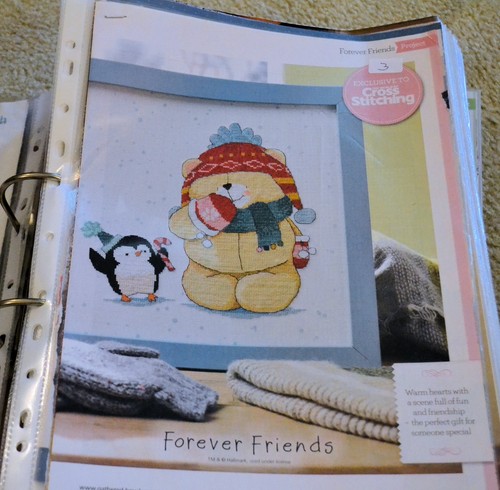 Cross stitch chart - stitch, forever