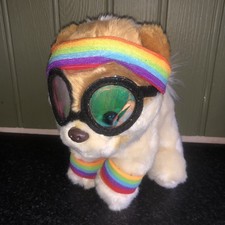 GUND EXERCISE BOO The World's Cutest Dog Soft Plush Puppy Toy - Rainbow Colours