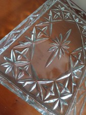 Vintage Art Deco Pressed Glass