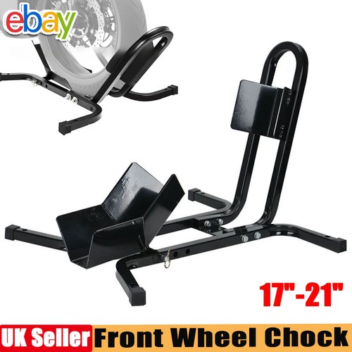 Motorbike front wheel chock - front,
