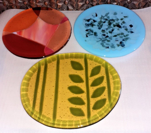 Vintage art glass small - vintage,