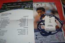 SPURS 125 YEARS PROG, COMPLETE