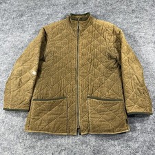 Barbour Brown Quilted 3 Crown